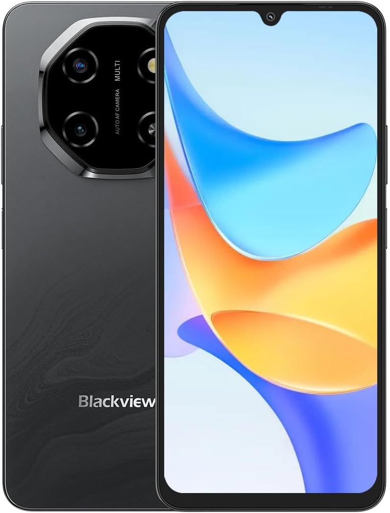 BLACKVIEW Shark6 4Go 128Go 6.88 pouces 5G Noir infinytech Réunion 02