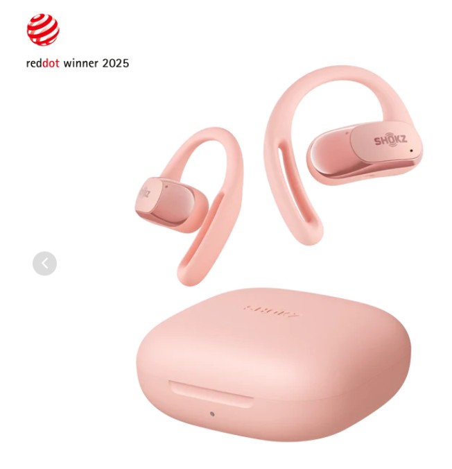 SHOKZ OpenFit Air Rose infinytech Réunion 03