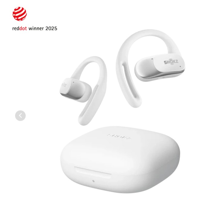 SHOKZ OpenFit Air Blanc infinytech Réunion 02