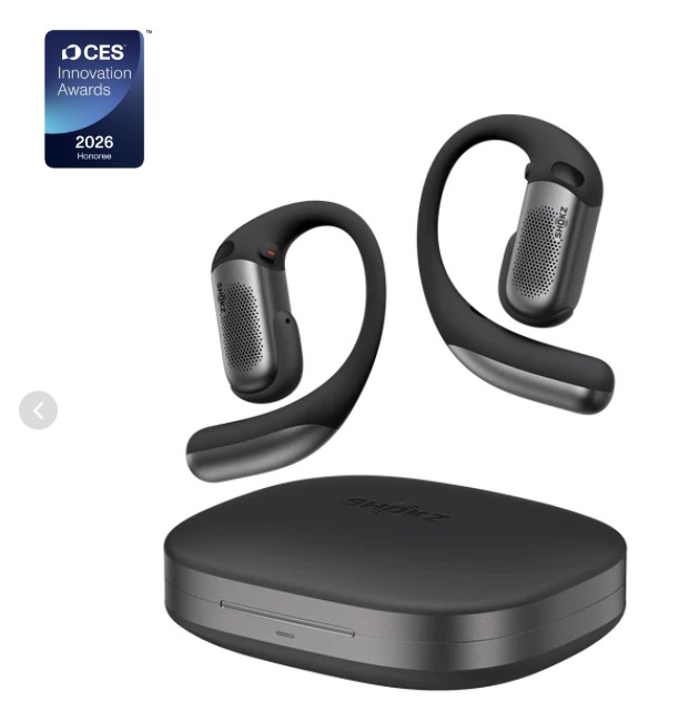 SHOKZ OpenFit Pro Noir infinytech Réunion 02