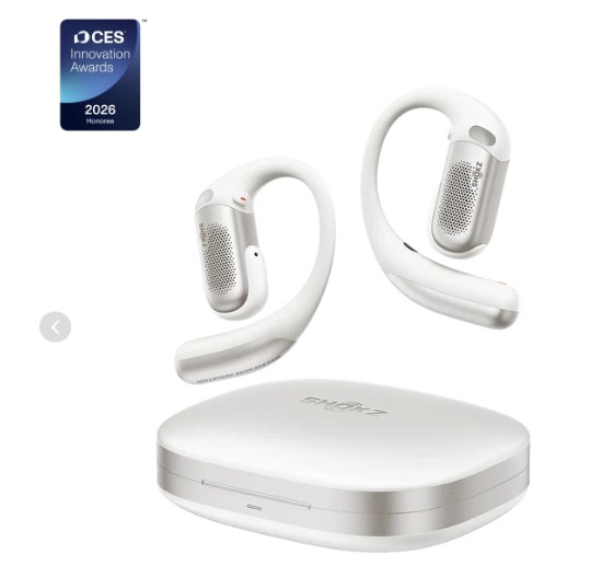 SHOKZ OpenFit Pro Blanc infinytech Réunion 02