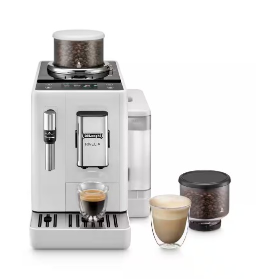 DELONGHI EXAM440.35.W Rivelia Arctic White infinytech Réunion 01