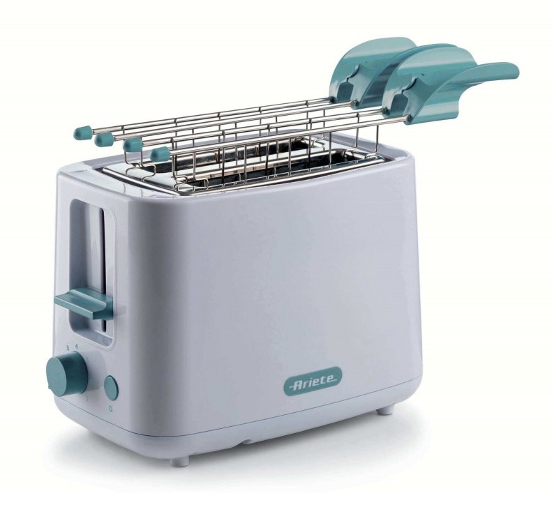ARIETE 0157 Grille-pain 2 tranches Blanc infinytech Réunion 01