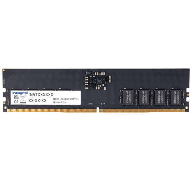 DIMM INTEGRAL 8Go DDR5 5600 Noir infinytech Réunion 01