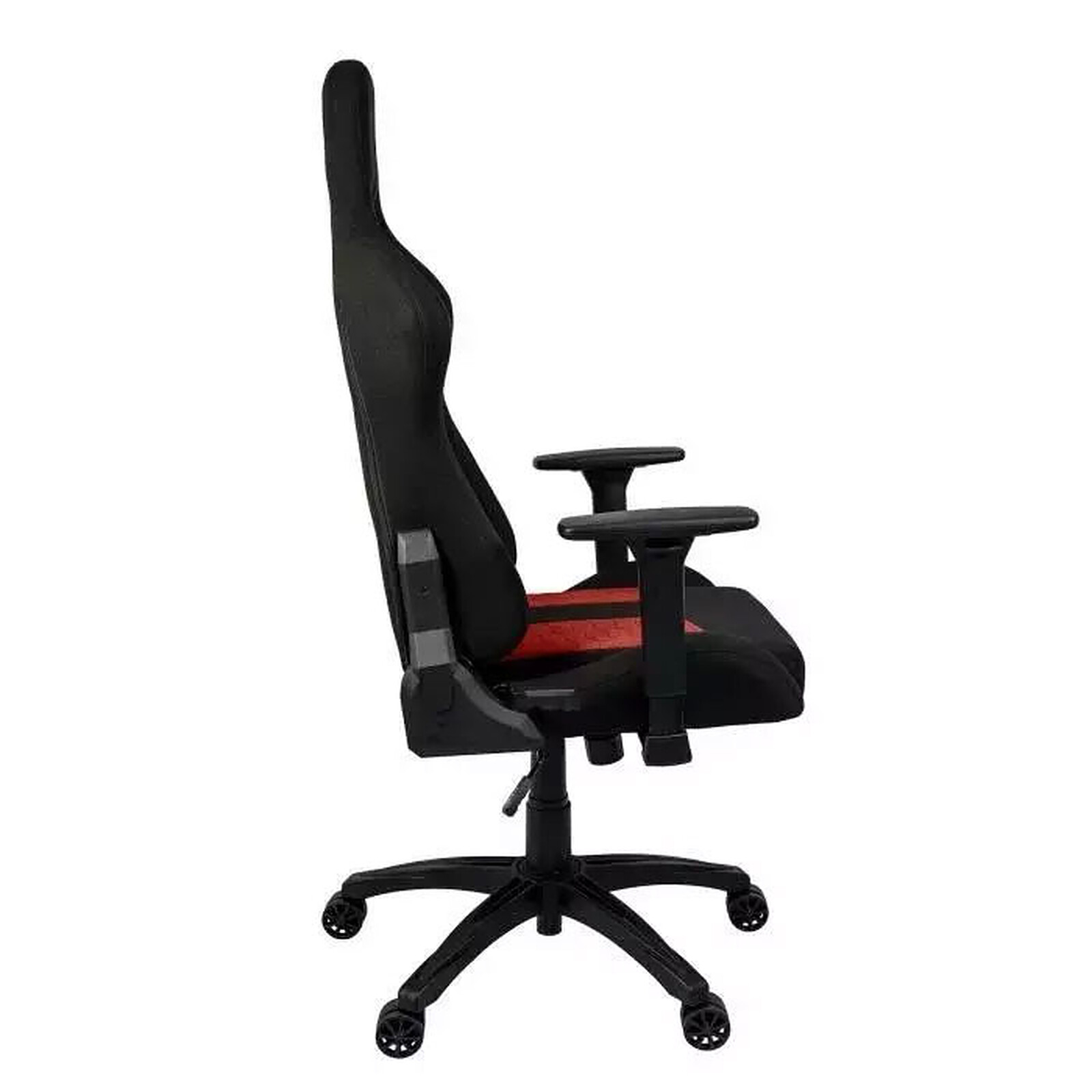 CORSAIR TC100 Relaxed Fabric Noir Rouge infinytech Réunion 02