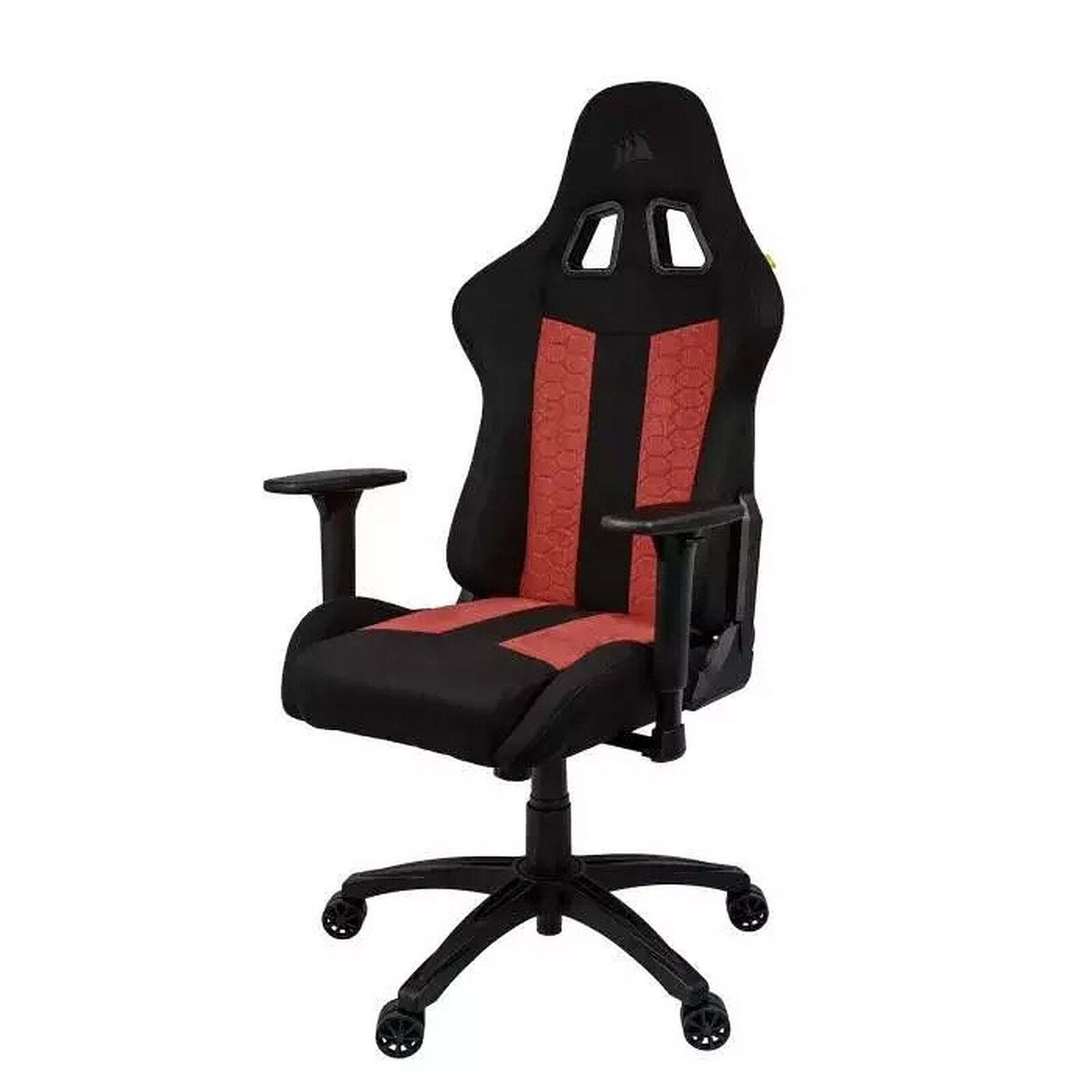 CORSAIR TC100 Relaxed Fabric Noir Rouge infinytech Réunion 03
