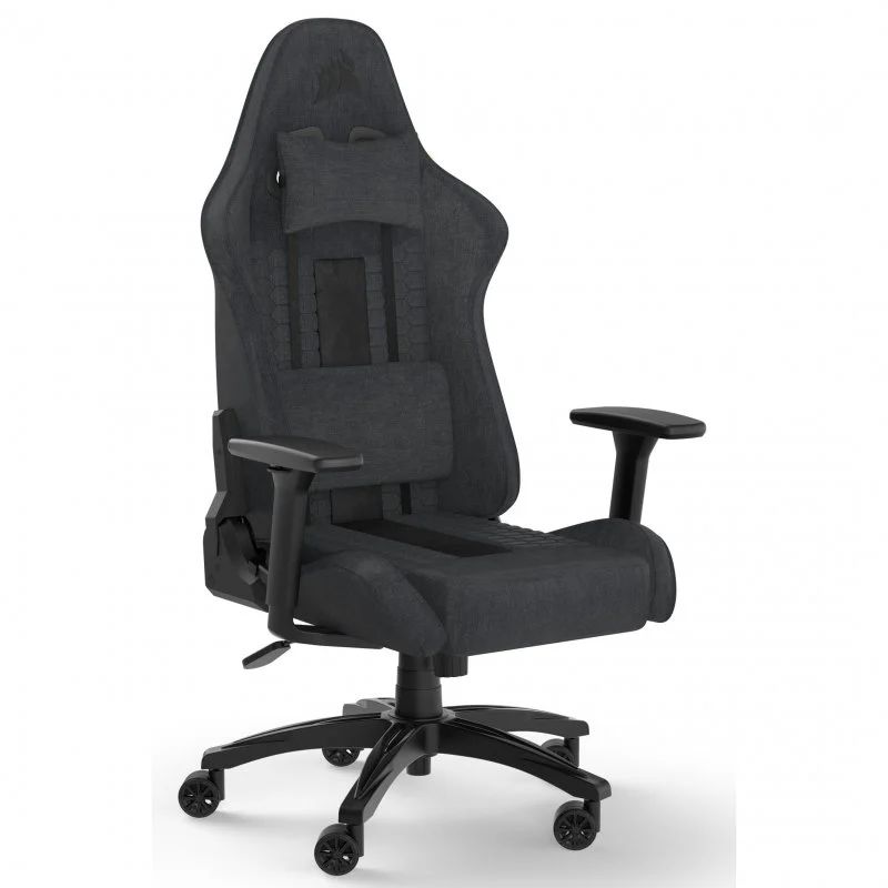 CORSAIR TC100 Relaxed Fabric Noir Gris 02