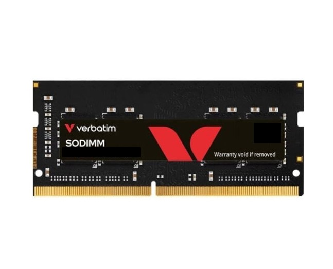VERBATIM SODIMM 16Go DDR5 4800MHz Noir infinytech Réunion 01