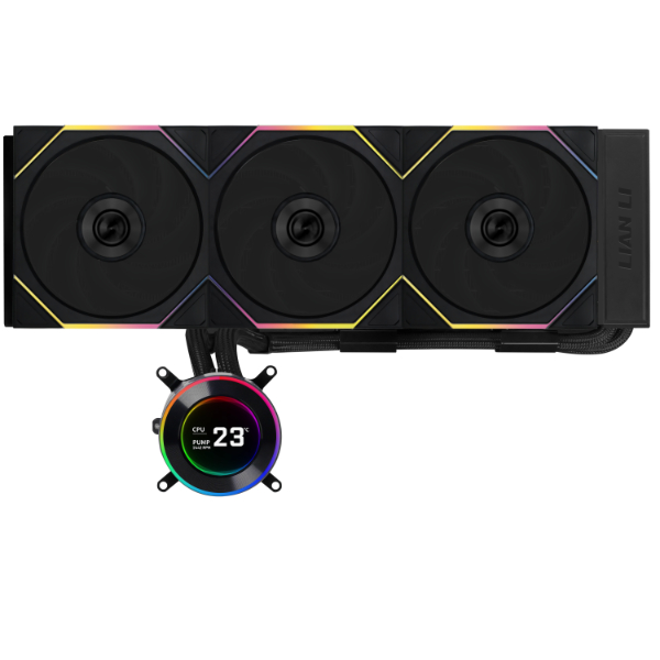 Lian Li HydroShift II LCD-C 360TL Flex RGB - 360mm Noir infinytech Réunion 01