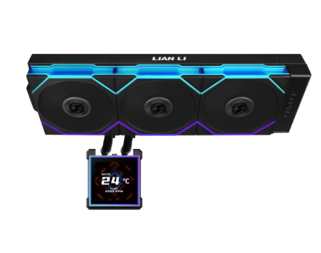 Lian Li HydroShift II LCD-S 360TL Flex RGB - 360mm Noir infinytech Réunion 01