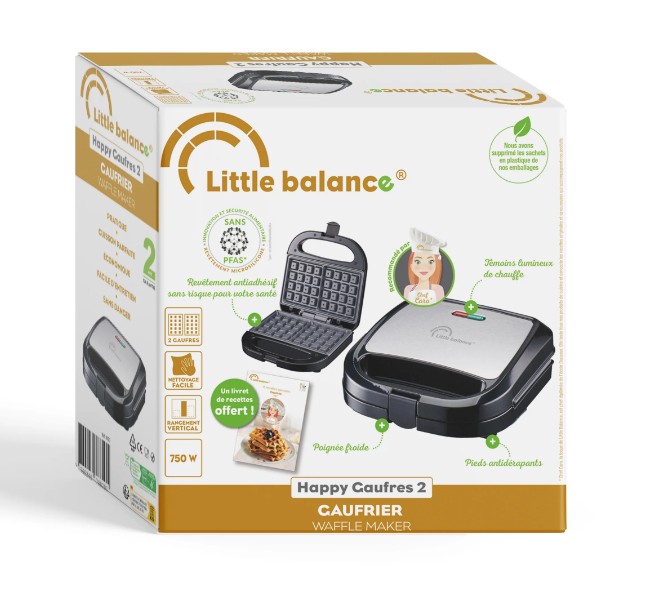 LITTLE BALANCE Gaufrier Happy 2 gaufres infinytech Réunion 02