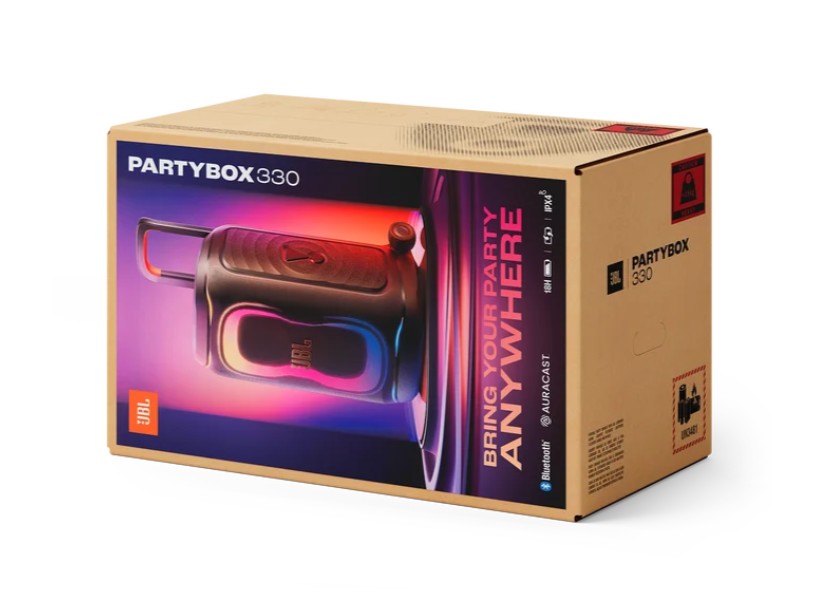 JBL PartyBox 330 Noir infinytech Réunion 06