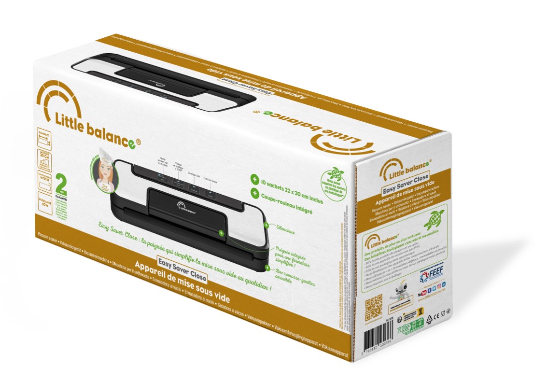 Machine sous-vide LITTLE BALANCE Easy Saver Close infinytech Réunion 03