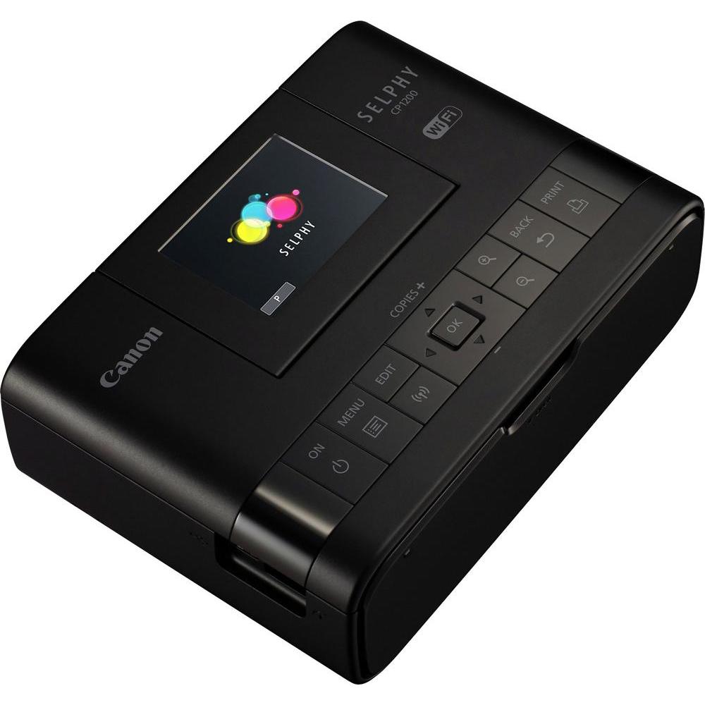 Matériels informatique imprimante jet dencre CANON Selphy CP1200 Noire infinytech Réunion 2
