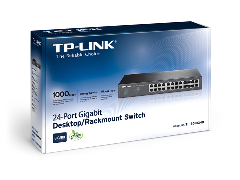Matériels informatique switch TP-LINK TL-SG1024D 24 ports Gigabit infinytech Réunion 3