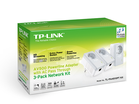 Matériels informatique CPL TP-LINK TL-PA4010P TKIT 3 adaptateurs infinytech Réunion 3