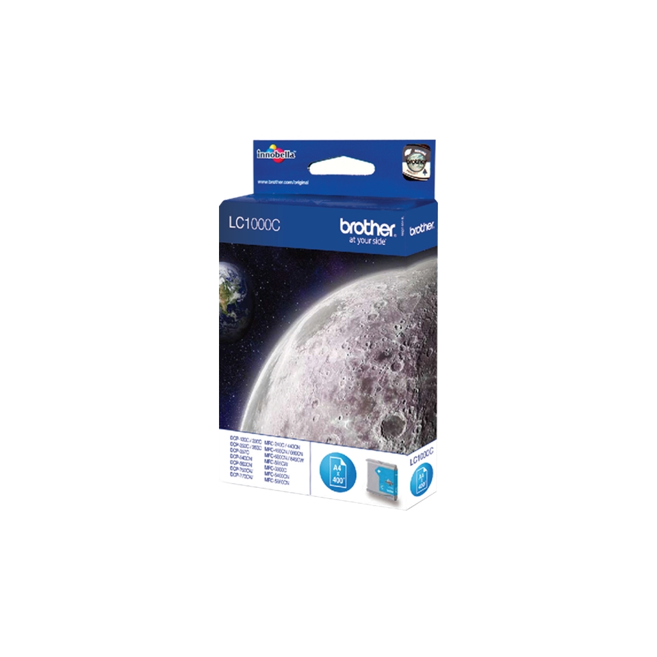 Consommables informatique cartouche dencre BROTHER LC1000C Cyan infinytech réunion 1