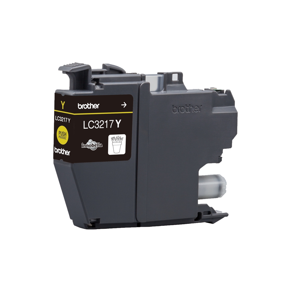 Consommables informatique cartouche dencre BROTHER LC3217Y Jaune infinytech Réunion 1