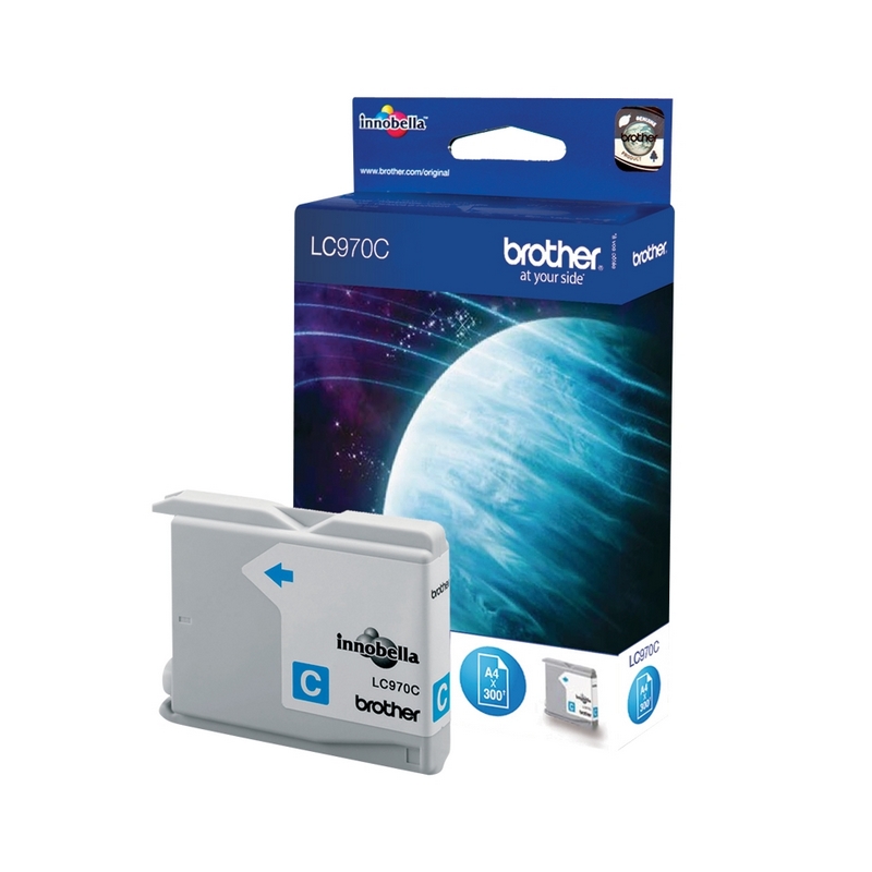 Consommables informatique cartouche d'encre BROTHER LC970C Cyan infinytech Réunion 1