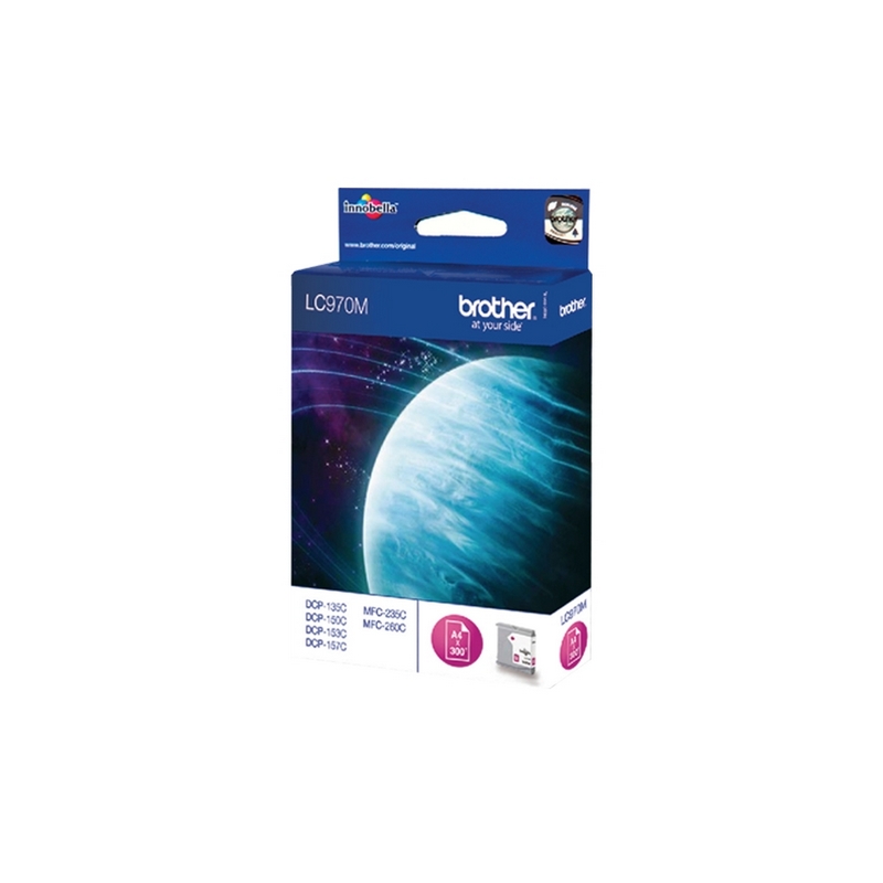 Consommables informatique cartouche dencre BROTHER LC970M Magenta infinytech Réunion 2