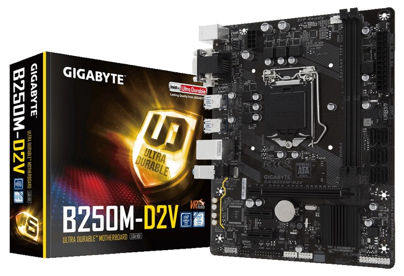 Matériels informatique carte mère GIGABYTE B250M-D2V infinytech Réunion 1