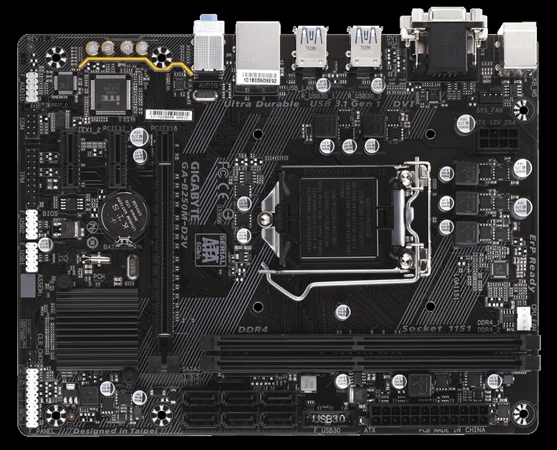 Matériels informatique carte mère GIGABYTE B250M-D2V infinytech Réunion 2