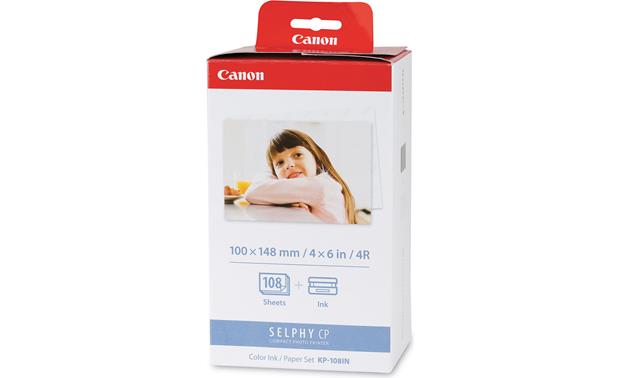 CANON KP-108IN - Kit Papier et Encre pour Imprimante Selphy CP-800 / 810 /  910 / 1000 / 1200 / 1300