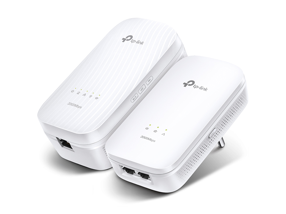 Matériels informatique Pack de 2 CPL TP-LINK WPA9610 KIT AV2000 Gigabit + Wi-Fi AC infinytech Réunion 1