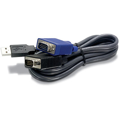Matériels informatique câble TRENDNET TK-CU10 USB vers VGA 3m infinytech Réunion 1