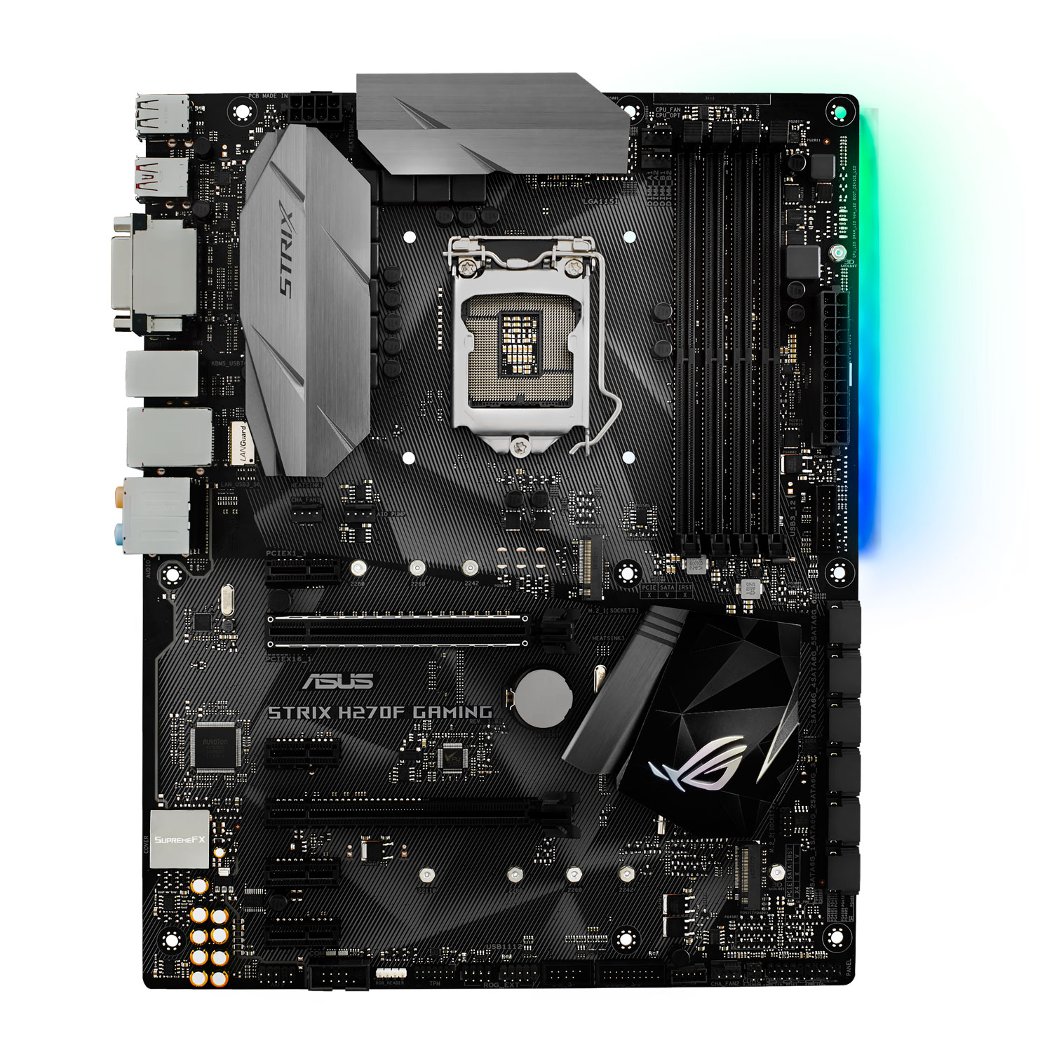 Matériels informatique carte mère ATX Asus STRIX H270F GAMING 1151 infinytech Réunion 2
