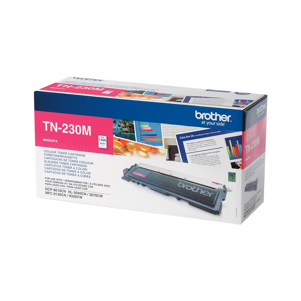 Consommables informatique toner BROTHER TN-230M Magenta infinytech Réunion 1