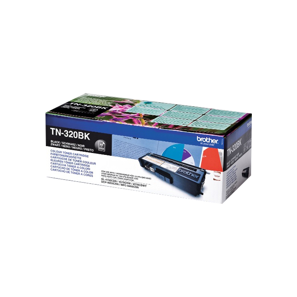 Consommables informatique toner BROTHER TN-320BK Noir infinytech Réunion 1