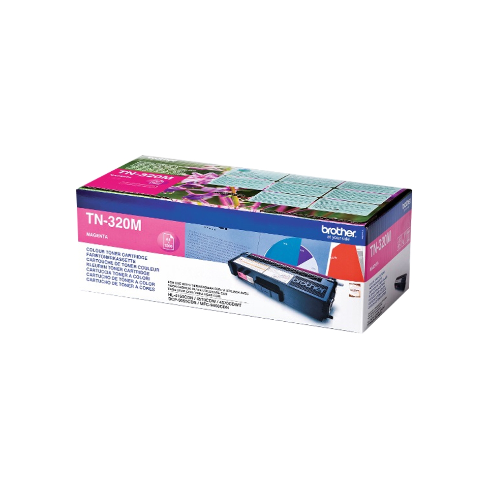 Consommables informatique toner BROTHER TN-320M Magenta infinytech Réunion 1