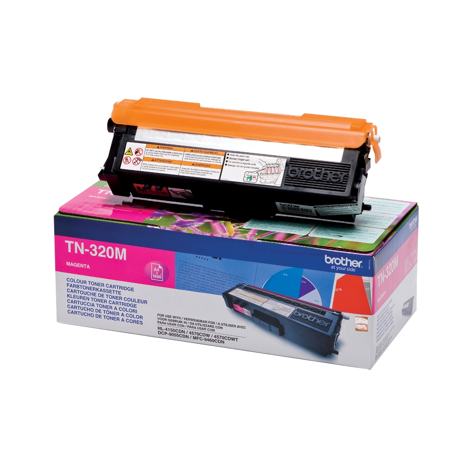 Consommables informatique toner BROTHER TN-320M Magenta infinytech Réunion 2