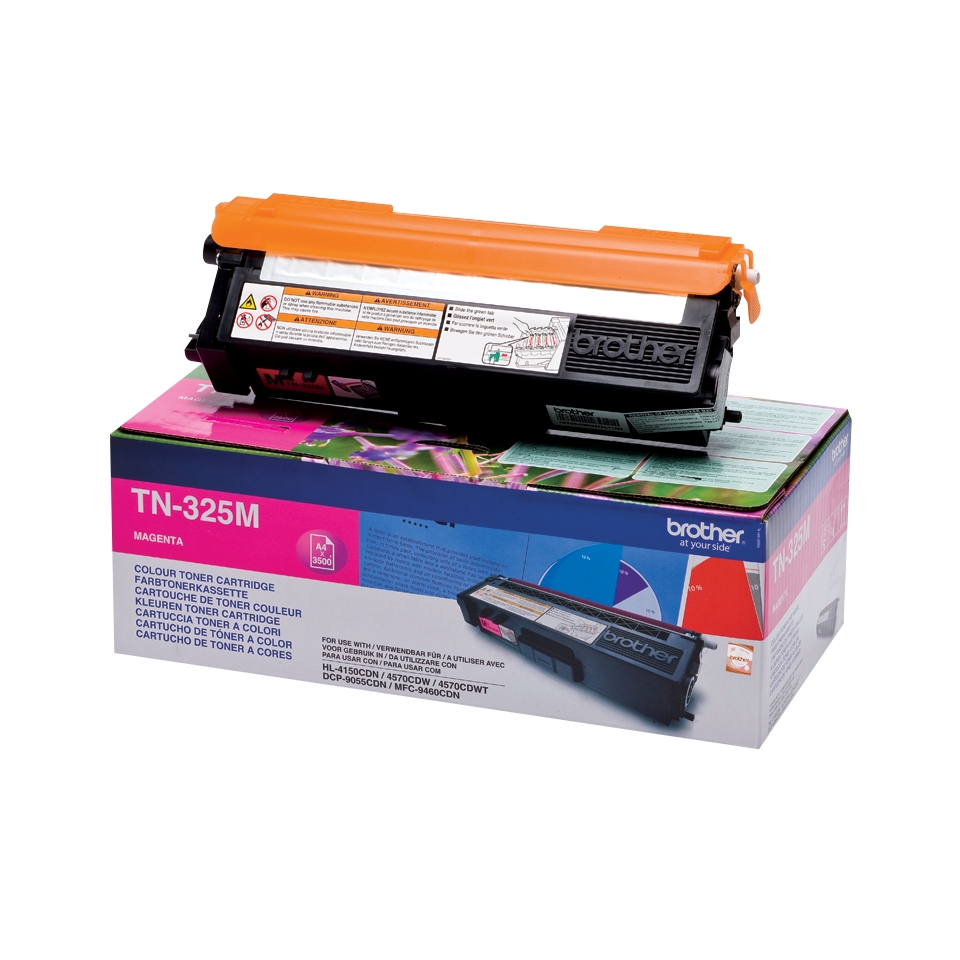 Consommables informatique toner BROTHER TN-325M Magenta infinytech Réunion 2