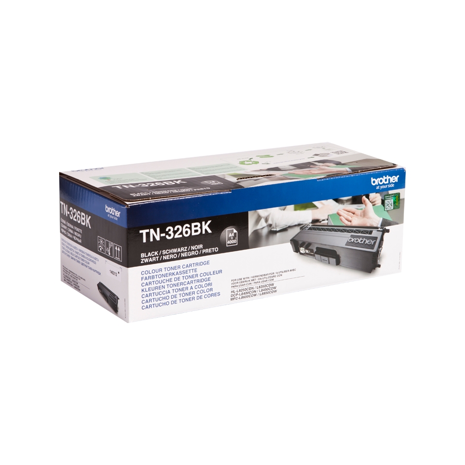 Consommables informatique toner BROTHER TN-326BK Noir infinytech Réunion 1