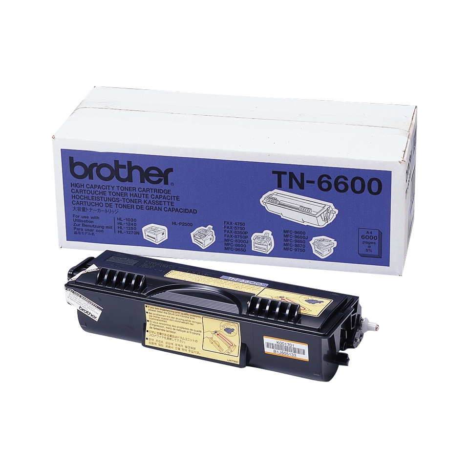 Consommables informatique toner BROTHER TN-6600 Noir infinytech Réunion 1