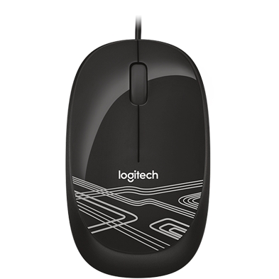 Matériels informatique souris pc LOGITECH M105 Filaire Noire infinytech Réunion 2