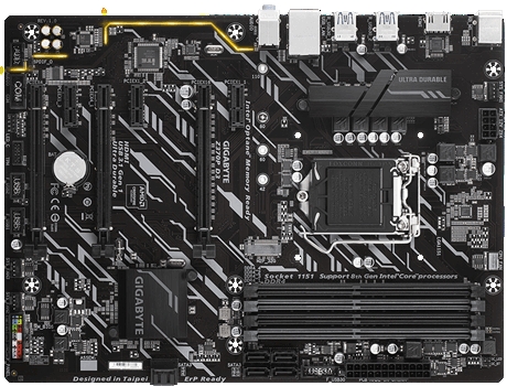 Matériels informatique carte mère GIGABYTE Z370P D3 infinytech Réunion 2
