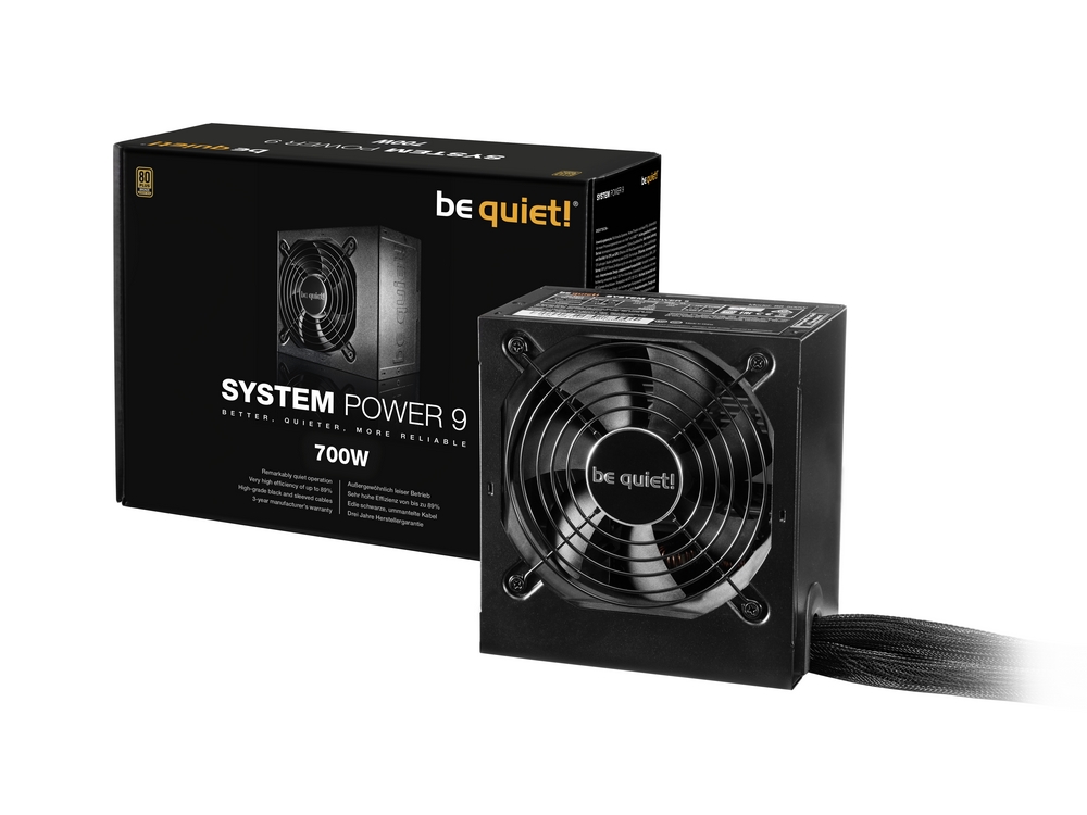 Matériels informatique alimentation BE QUIET SYSTEM POWER 9 700W infinytech Réunion 1