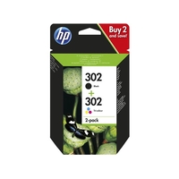 Cartouche jet d'encre HP 302 Multipack