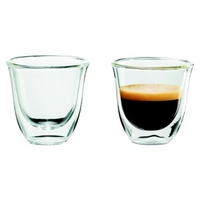 Lot de 2 tasses DELONGHI Espresso 60ml