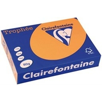 Rame de 500 feuilles Clairefontaine A4 80g Clémentine