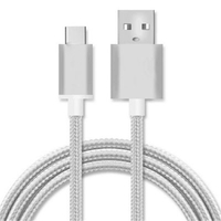 Câble USB 3.0 vers USB-C 1m Argent