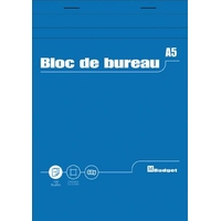 Bloc de bureau A5 14,8x21cm Petits carreaux 60g