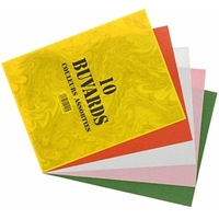 Paquet de 10 buvards 17x22 cm 125g Coloris Assortis