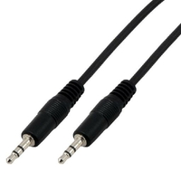 Câble audio stéréo MCL Jack 3,5 mm Mâle Mâle 10m