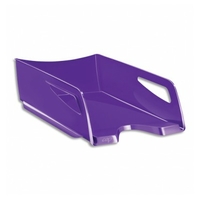 Corbeille à courrier CEP Maxi Gloss 24x32cm Violet