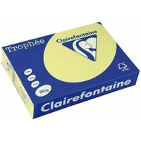 Rame de 500 feuilles A4 Clairefontaine 80g Jonquille