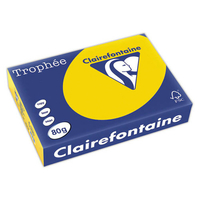 Rame de 500 feuilles Clairefontaine A4 80g Bouton d'or